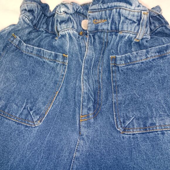 Aaron & Amber Paper Bag Waist and Baggy Mom Jeans Size S Pre-owned - Picture 9 of 14